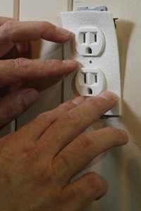 How to seal outlets and switchplates