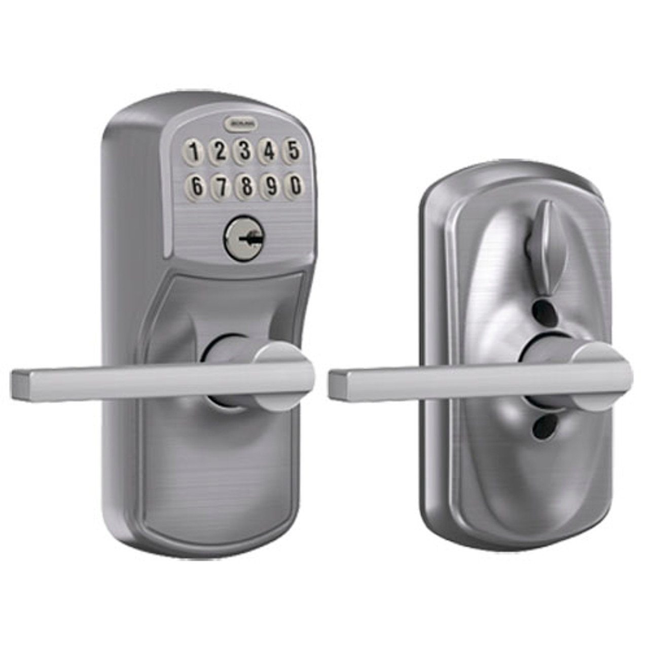 Schlage FE595 Plymouth keyless entry for Airbnb